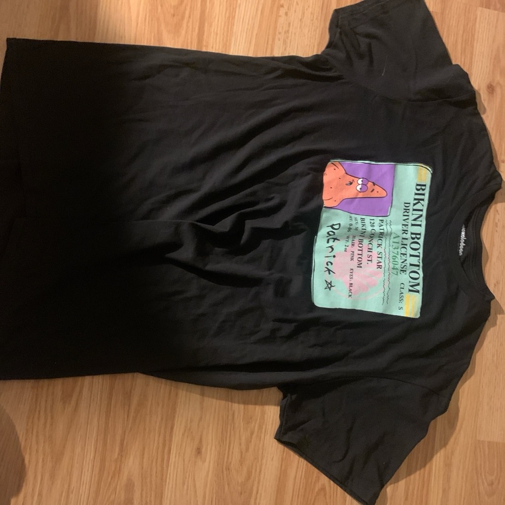 Black Bikini Bottom T-Shirt